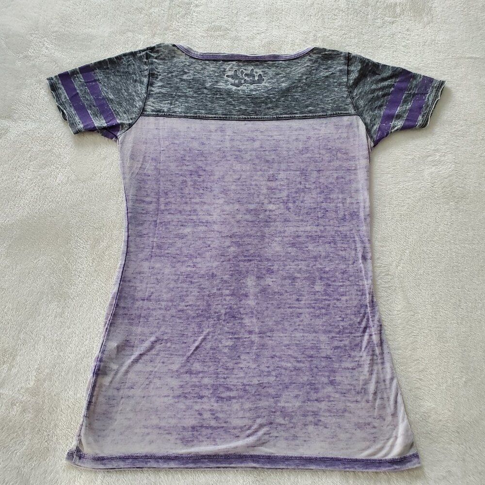 Alyssa Milano Touch Baltimore Ravens T-Shirt Size S - Picture 2 of 10